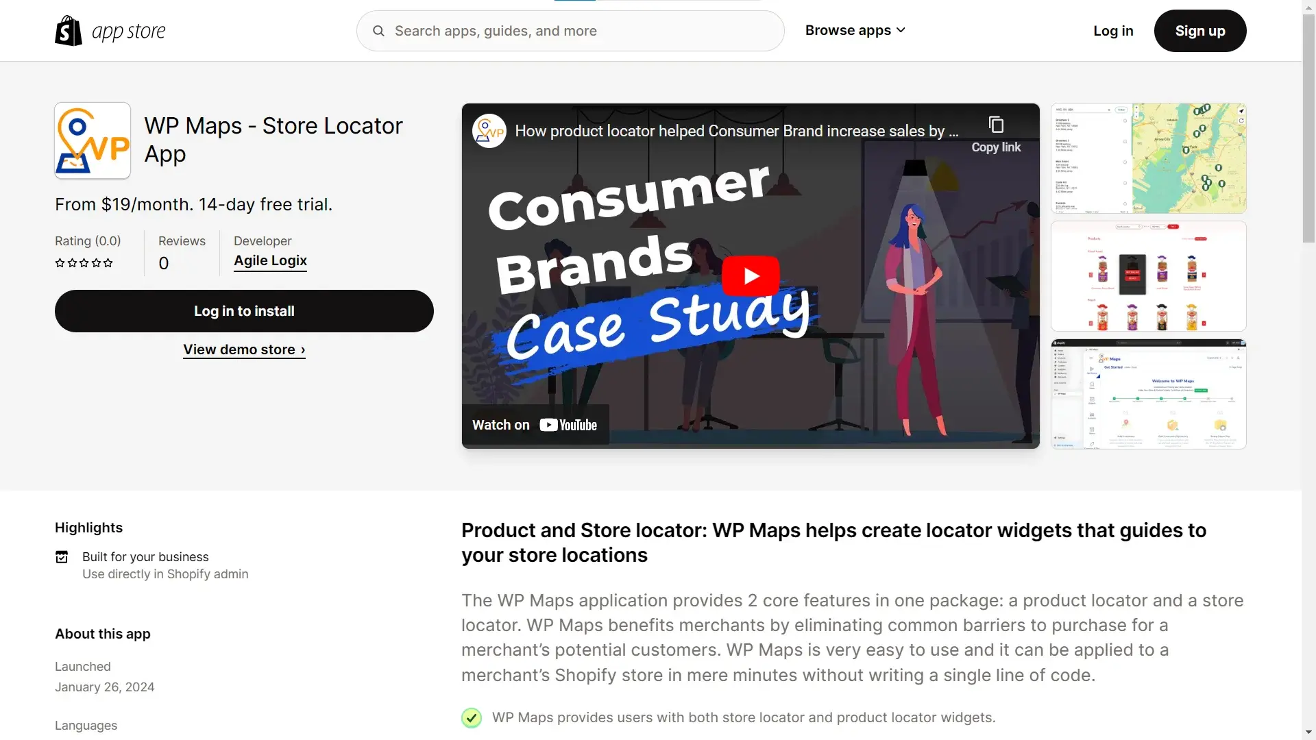 Shopify Store Locator By Shopify App Store