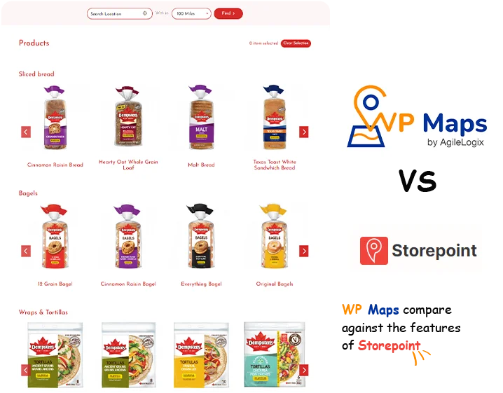 WPMAPS Vs Storepoint Store Locator
