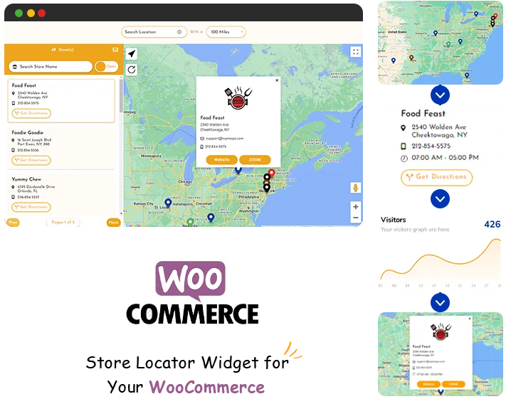 Wp Maps Store Locator Widget For Woocommerce