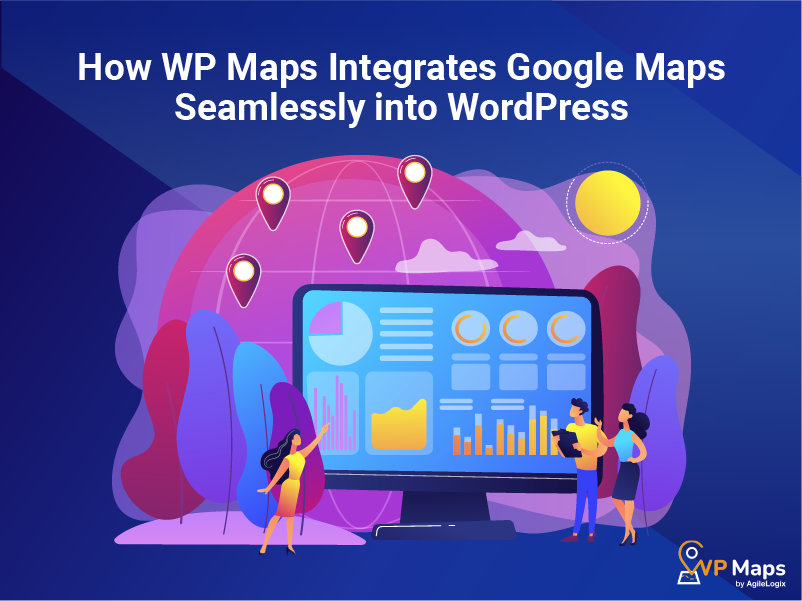 Google Maps vs. Mapquest illustration